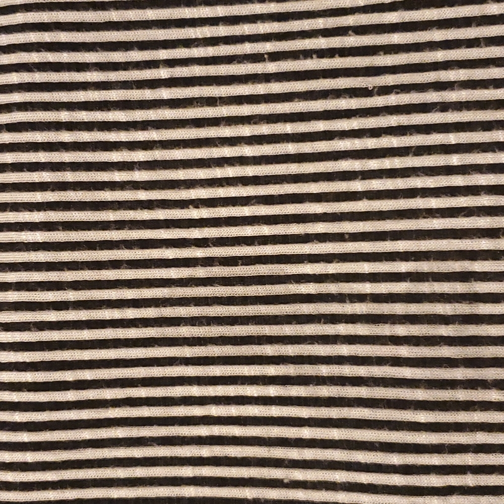 Cap sleeve stripped cotton blouse - Picture 3 of 6